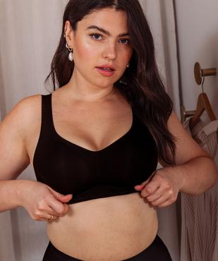 Soutien-gorge triangle en microfibre avec mousses amovibles femme vue1 - GEMO(HOMWR FEM) - GEMO