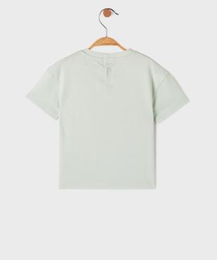 Tee-shirt manches courtes avec motif sur l’avant bébé garçon vue3 - GEMO 4G BEBE - GEMO