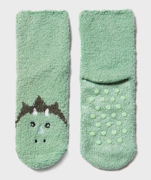 Chaussettes antidérapantes avec motif dinosaure garçon vue1 - GEMO 4G GARCON - GEMO