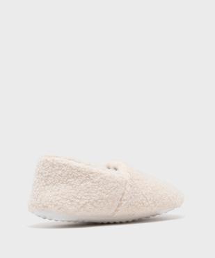 Chaussons slip-on en fourrure imitation femme vue4 - GEMO 4G FEMME - GEMO