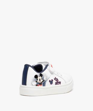 Baskets bébé garçon à lacets et scratch – Mickey vue5 - MICKEY - GEMO