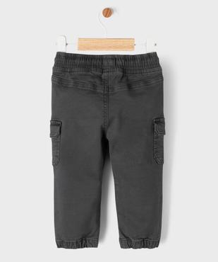 Pantalon cargo résistant avec taille ajustable bébé garçon vue5 - GEMO 4G BEBE - GEMO