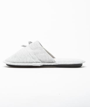 Mules en jersey motif étoiles vue3 - GEMO(HOMWR FEM) - GEMO