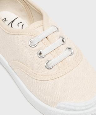 Tennis en toile à lacets élastiques garçon - 5 Miles vue6 - 5 MILES GEMO FOR GOOD - GEMO