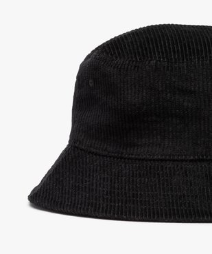 Chapeau femme forme bob en velours côtelé vue2 - GEMO (ACCESS) - GEMO