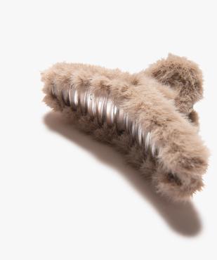 Pince femme forme crabe en maille peluche vue3 - GEMO (ACCESS) - GEMO