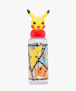 Gourde Pokemon avec bouchon Pikachu enfant vue1 - POKEMON - GEMO