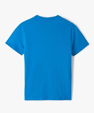 Tee-shirt garçon tricolore à manches courtes vue3 - GEMO (JUNIOR) - GEMO