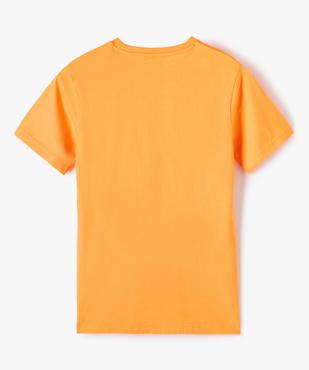Tee-shirt garçon à manches courtes imprimé look surf vintage vue3 - GEMO 4G GARCON - GEMO
