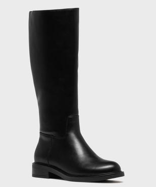 Bottes cavalières à bout rond femme - Valentina Baldano vue2 - VALENTINA BALDA - GEMO