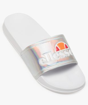 Mules de piscine femme à bandeau métallisé - Ellesse vue5 - ELLESSE - GEMO