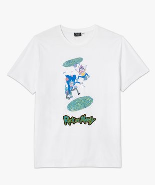 Tee-shirt homme à manches courtes imprimé - Rick & Morty vue1 - RICK ET MORTY - GEMO