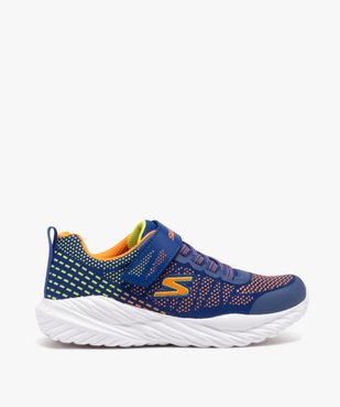 Baskets garçon en mesh à reliefs contrastants - Skechers vue1 - SKECHERS - GEMO