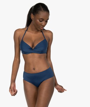 Bas de maillot de bain femme forme shorty vue3 - GEMO (PLAGE) - GEMO