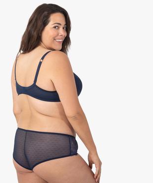 Soutien-gorge grande taille à armatures et coques fines  vue2 - GEMO(HOMWR FEM) - GEMO