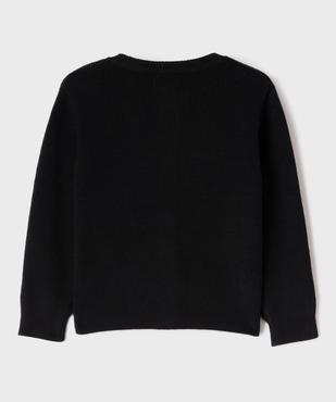 Gilet à col rond fille vue4 - GEMO (ENFANT) - GEMO
