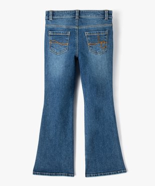 Jean coupe bootcut fille - LuluCastagnette vue3 - LULUCASTAGNETTE - GEMO