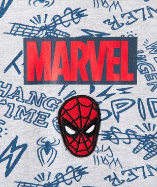 Sweat à capuche avec motif Spiderman garçon - Marvel vue2 - SPIDERMAN - GEMO