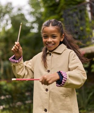 Imperméable à capuche fille - LuluCastagnette vue6 - LULUCASTAGNETTE - GEMO