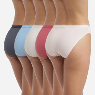 Culottes en coton stretch femme (lot de 5) - Les Pockets Eco DIM vue3 - DIM - GEMO