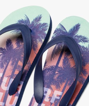 Tongs garçon imprimées cocotiers Surf Club vue6 - GEMO (ENFANT) - GEMO