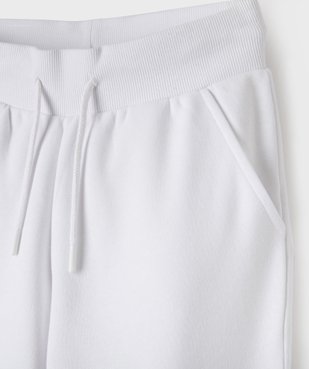 Pantalon de jogging avec intérieur molletonné fille vue2 - GEMO 4G FILLE - GEMO