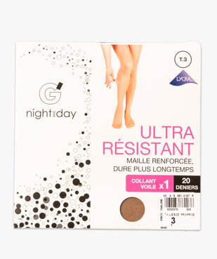 Collants voile transparent vue4 - GEMO(HOMWR FEM) - GEMO