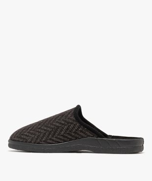 Chaussons mules à motifs chevrons homme vue6 - G'FLEX - GEMO