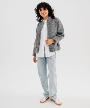 Chemise coupe oversize en coton femme vue4 - GEMO(FEMME PAP) - GEMO