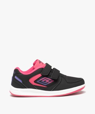 Baskets fille à détails contrastés fermeture scratch - Umbro vue1 - UMBRO - GEMO