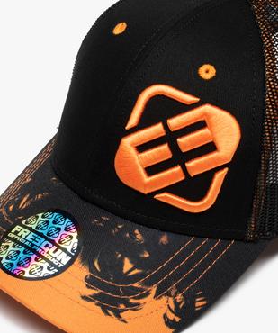 Casquette homme en maille ajourée avec logo brodé - Freegun vue2 - FREEGUN - GEMO