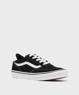 Baskets basses en cuir suédé et textile Brooklyn femme - Vans vue2 - VANS - GEMO