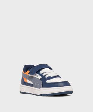 Baskets basses Caven III Block  AC+ à scratch garçon - Puma vue2 - PUMA - GEMO