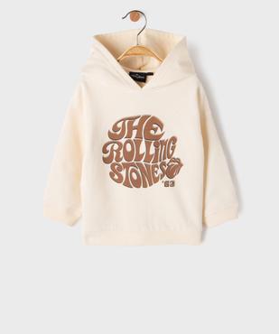 Sweat à capuche avec inscription bébé garçon - The Rolling Stones vue3 - ROLLING STONES - GEMO
