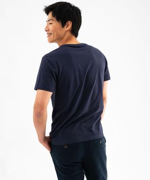 Tee-shirt de Noël avec inscription poitrine homme vue3 - GEMO (HOMME) - GEMO