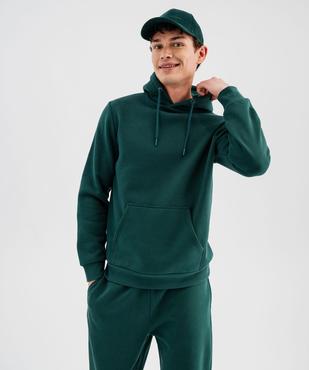 Sweat à capuche intérieur molletonné homme vue2 - GEMO 4G HOMME - GEMO