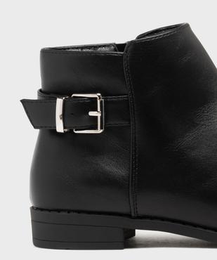 Boots zippées à talon plat femme - Valentina Baldano vue6 - VALENTINA BALDA - GEMO