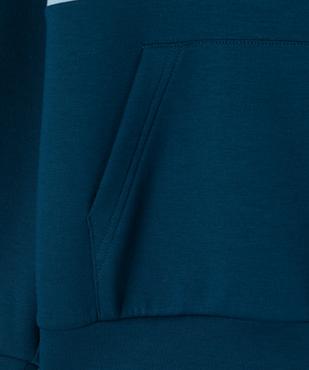 Sweat garçon color block à col montant zippé garçon vue3 - GEMO (ENFANT) - GEMO