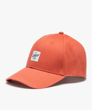 Casquette homme unie avec petit patch vue1 - GEMO 4G HOMME - GEMO