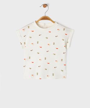 Ensemble 2 pièces bébé garçon tee-shirt et salopette vue4 - GEMO(BEBE DEBT) - GEMO
