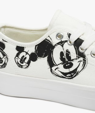 Baskets femme en toile dessin Mickey – Disney vue6 - MICKEY - GEMO