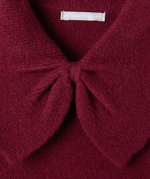 Pull en maille douce à grand col fantaisie fille - LuluCastagnette vue2 - LULUCASTAGNETTE - GEMO