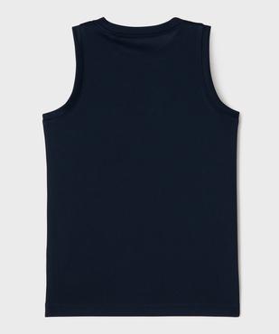Débardeur de sport inscription Boston garçon vue3 - GEMO (ENFANT) - GEMO