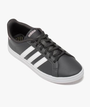 Baskets femme bicolores à lacets – Adidas Courtpoint vue5 - ADIDAS - GEMO