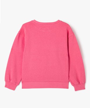Sweat à message fille vue3 - GEMO (ENFANT) - GEMO