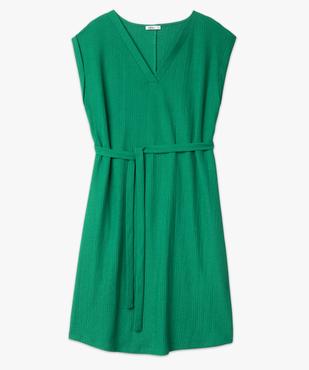 Robe de grossesse sans manches à col V vue4 - GEMO (MATER) - GEMO