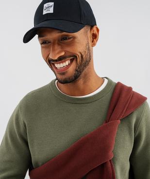 Pull en coton à col rond homme vue3 - GEMO (HOMME) - GEMO
