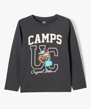 Tee-shirt manches longues avec motif tigre garçon - Camps United vue1 - CAMPS GEMO FOR GOOD - GEMO
