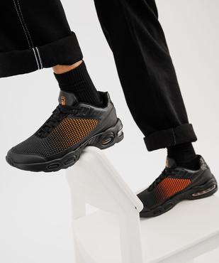 Baskets running en mesh renforcé avec semelle à bulle d'air homme  vue1 - 5 MILES - GEMO