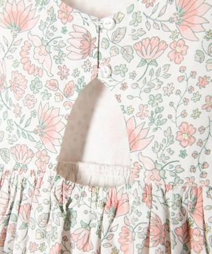 Robe sans manches à motifs fleuris fille vue2 - GEMO (ENFANT) - GEMO